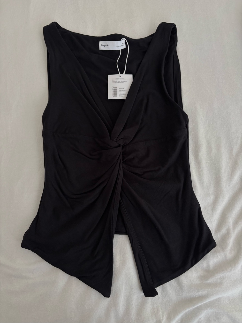 Supré // Soft Charlotte Twist Front Tank